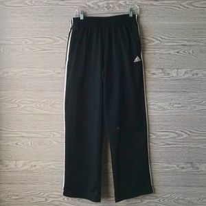 Adidas Mens Black & White Sweat Pants